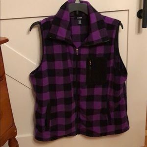 Chaps fleece vest